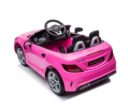 Ride-on Mercedes-Benz Slc Cor-De-Rosa Veículo A Pilhas Milly Mally