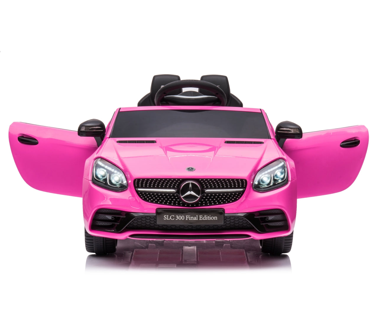 Ride-on Mercedes-Benz Slc Cor-De-Rosa Veículo A Pilhas Milly Mally