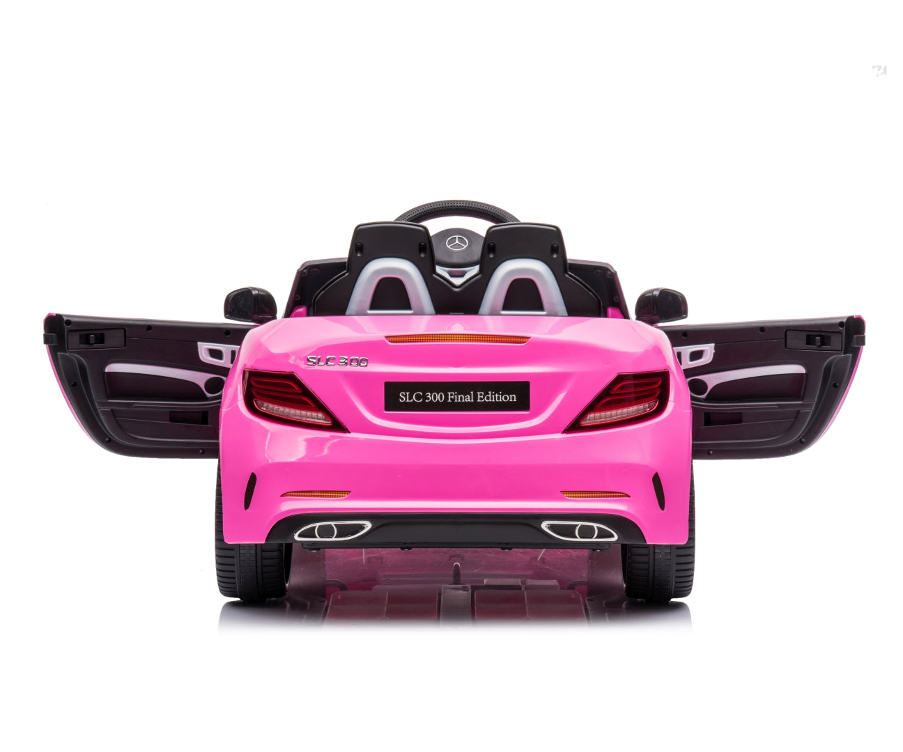 Ride-on Mercedes-Benz Slc Cor-De-Rosa Veículo A Pilhas Milly Mally