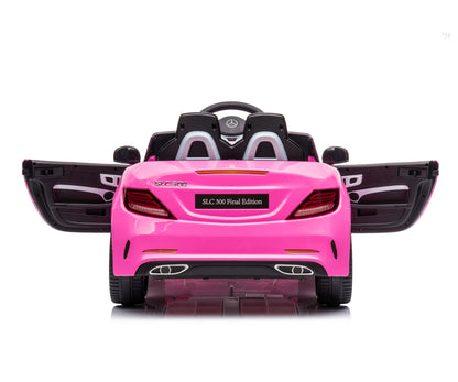Ride-on Mercedes-Benz Slc Cor-De-Rosa Veículo A Pilhas Milly Mally