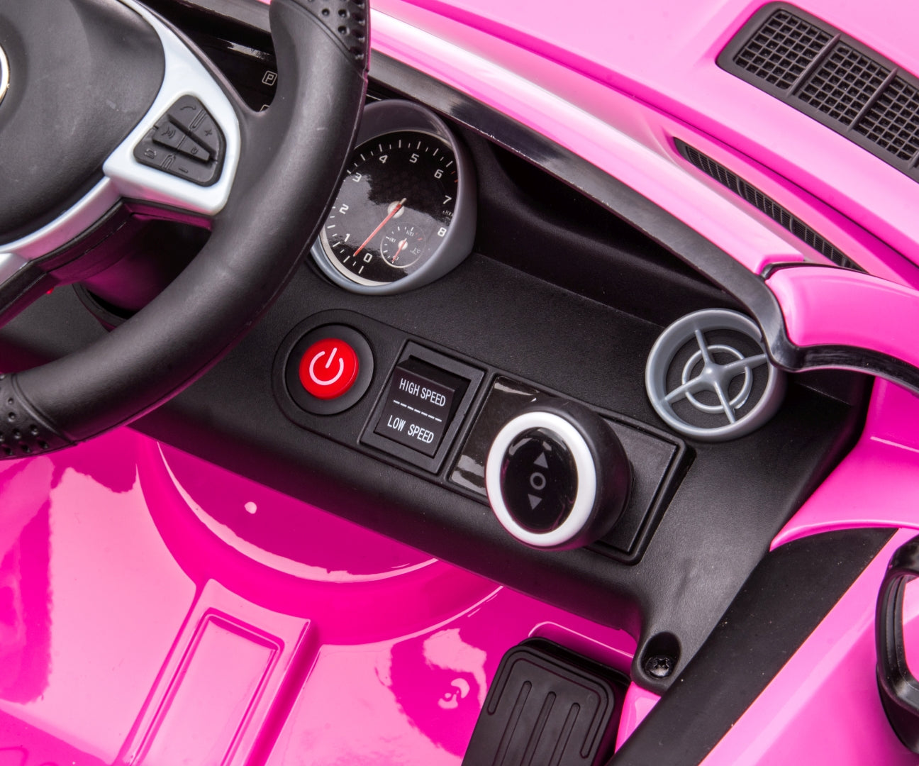 Ride-on Mercedes-Benz Slc Cor-De-Rosa Veículo A Pilhas Milly Mally