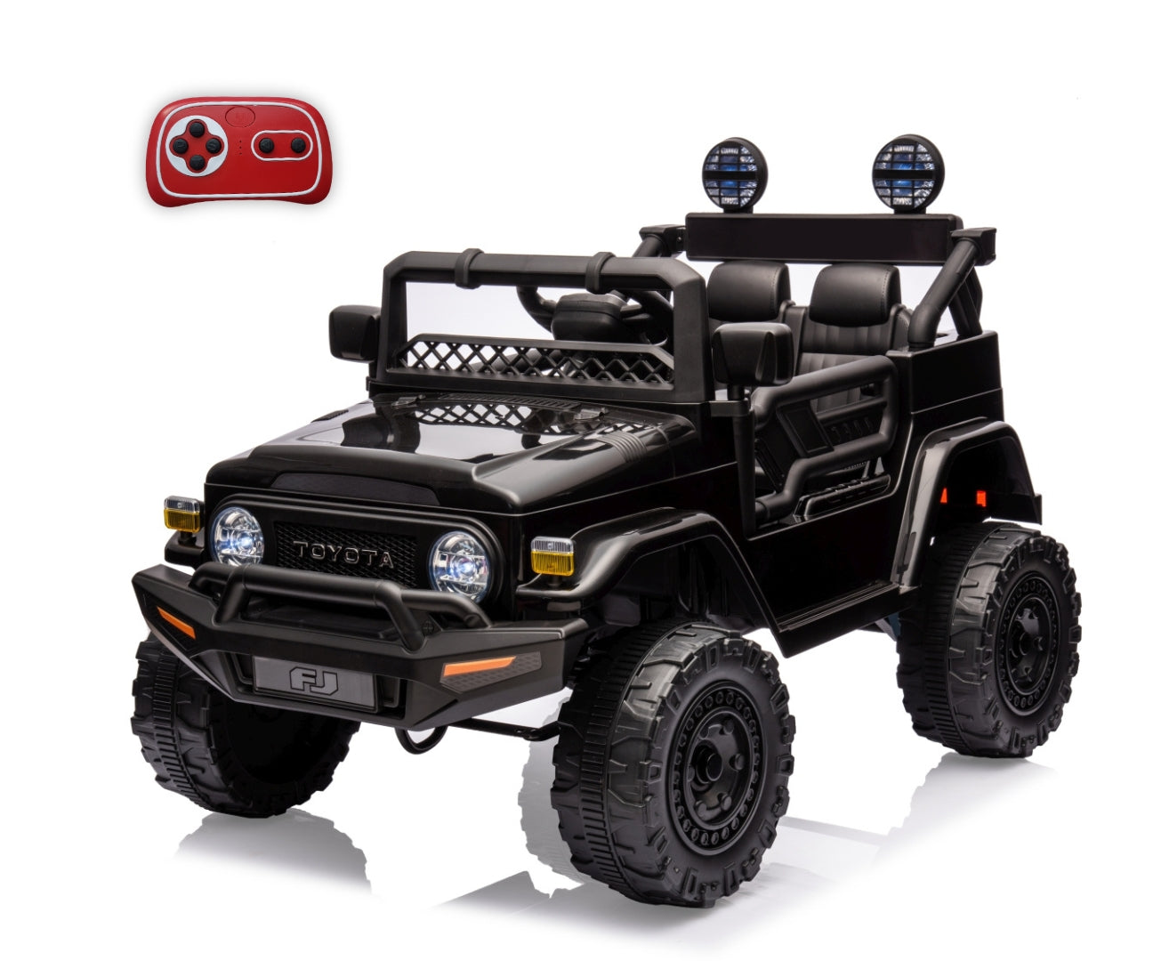Veículo A Bateria Toyota Fj Cruiser Preto Milly Mally