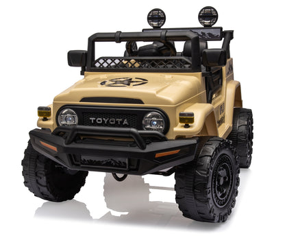 Veículo A Bateria Toyota Fj Cruiser Khaki Milly Mally