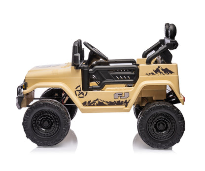 Veículo A Bateria Toyota Fj Cruiser Khaki Milly Mally