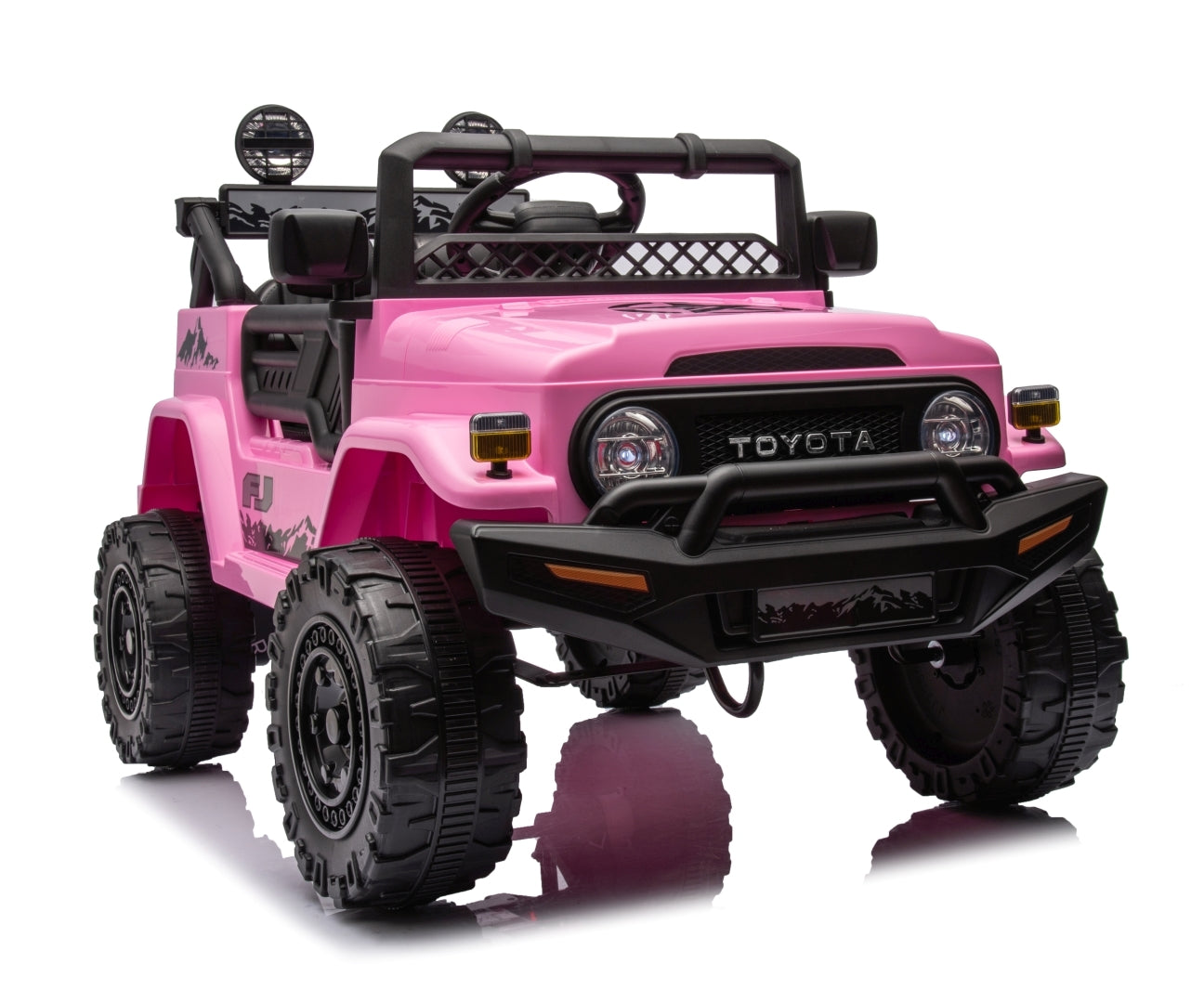 Veículo A Pilhas Toyota Fj Cruiser Rosa Milly Mally