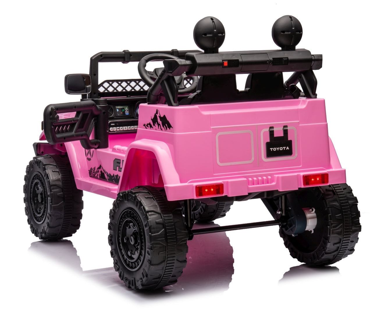 Veículo A Pilhas Toyota Fj Cruiser Rosa Milly Mally