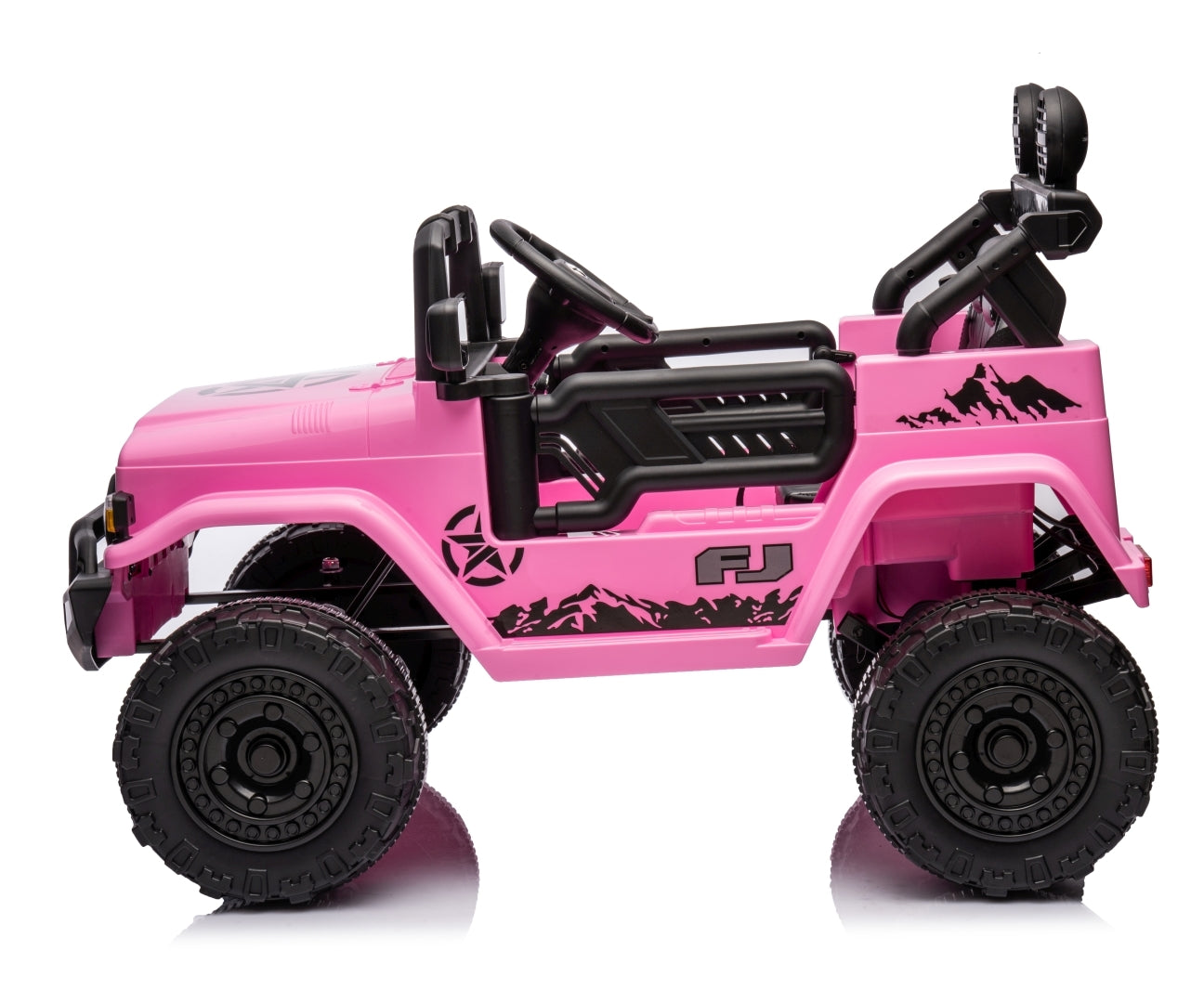Veículo A Pilhas Toyota Fj Cruiser Rosa Milly Mally