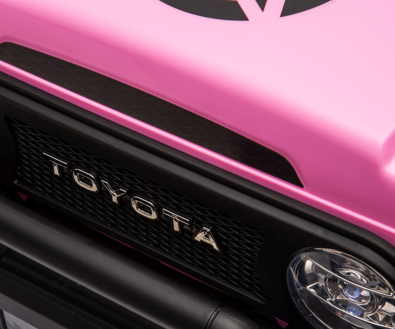 Veículo A Pilhas Toyota Fj Cruiser Rosa Milly Mally