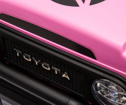 Veículo A Pilhas Toyota Fj Cruiser Rosa Milly Mally