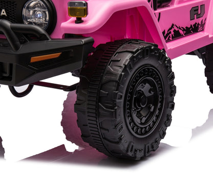 Veículo A Pilhas Toyota Fj Cruiser Rosa Milly Mally