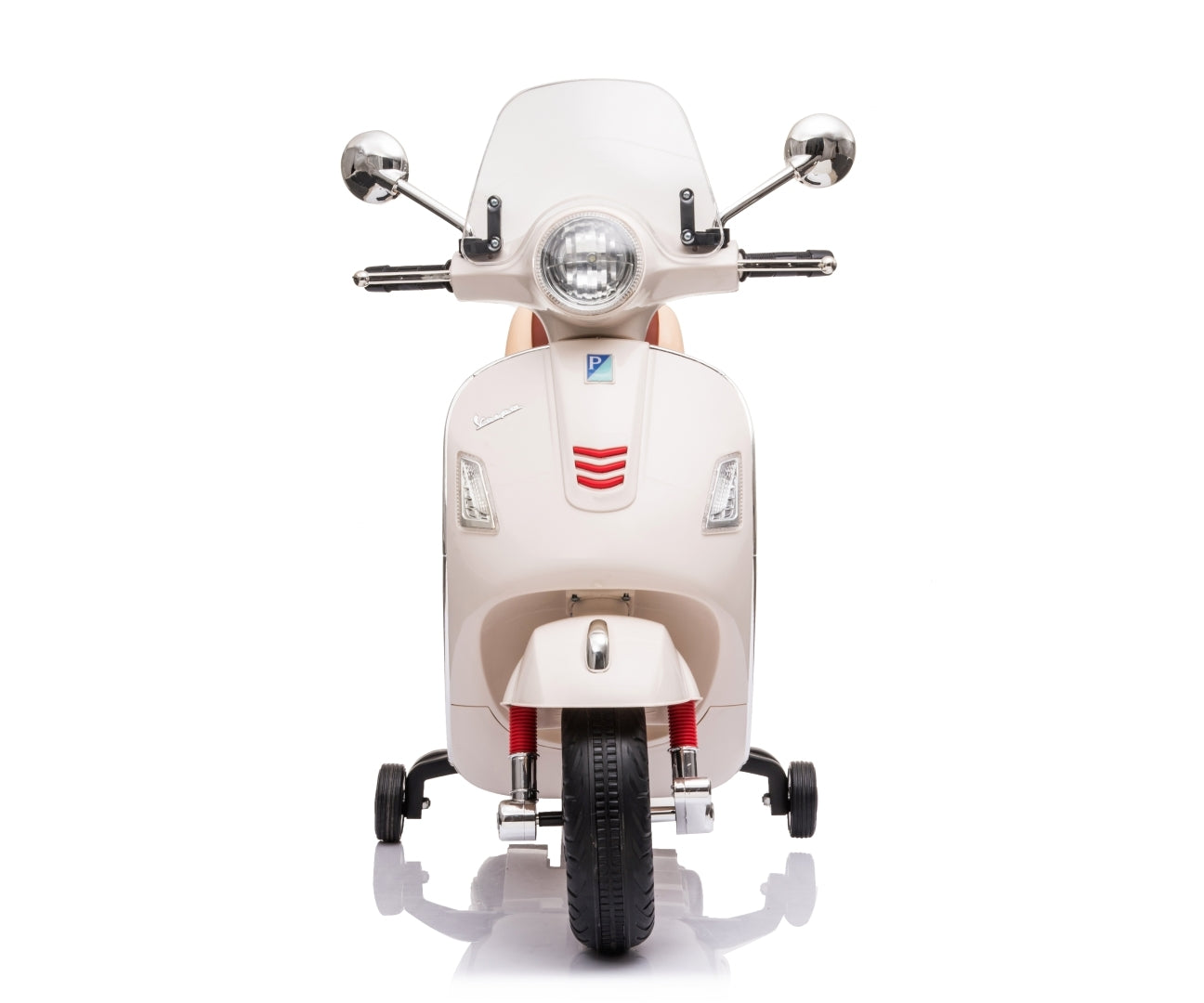 Vespa Gts Super Branco Veículo A Pilhas Milly Mally