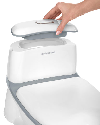 Bacio cinzenta com descarga para bebés