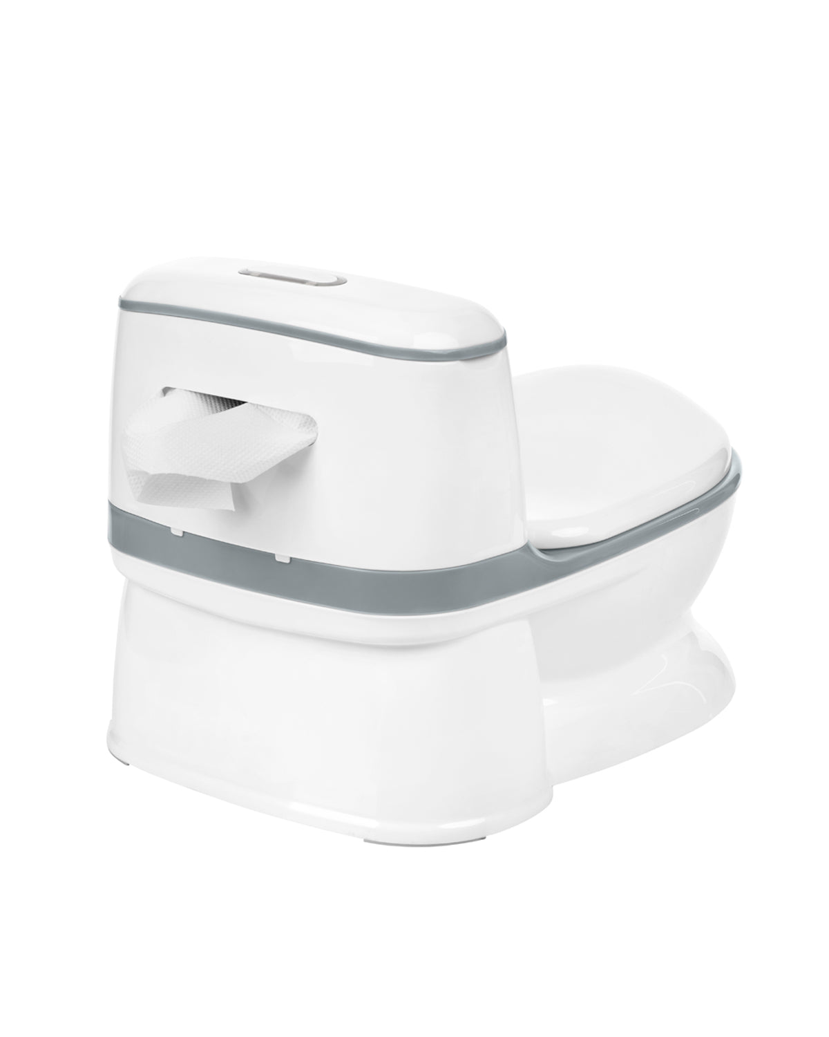 Bacio cinzenta com descarga para bebés