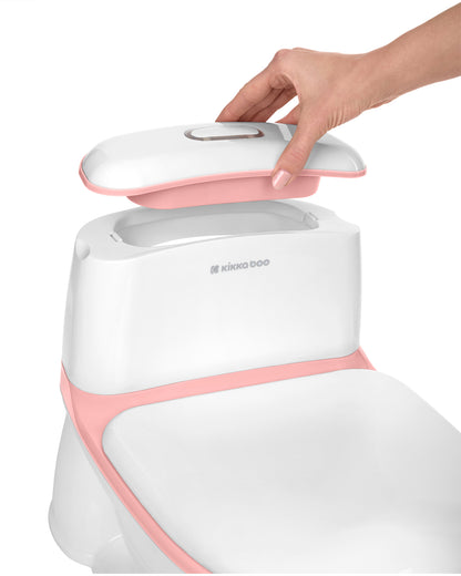 Bacio rosa com descarga para bebés