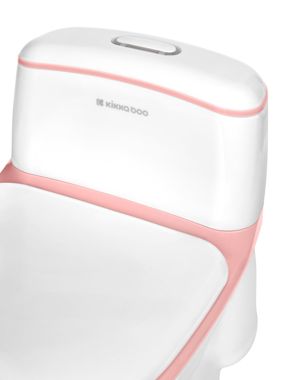 Bacio rosa com descarga para bebés