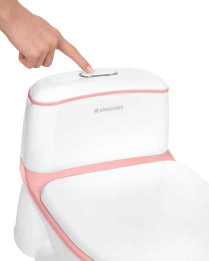 Bacio rosa com descarga para bebés