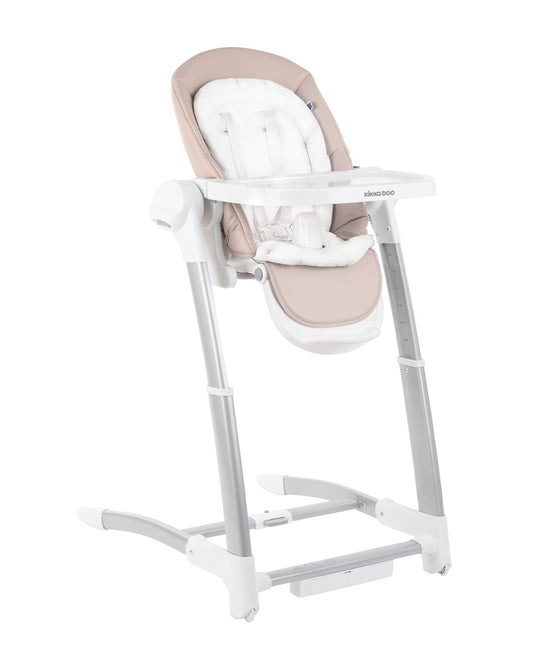 Cadeira de refeição e baloiço Prima Bege 3 em 1