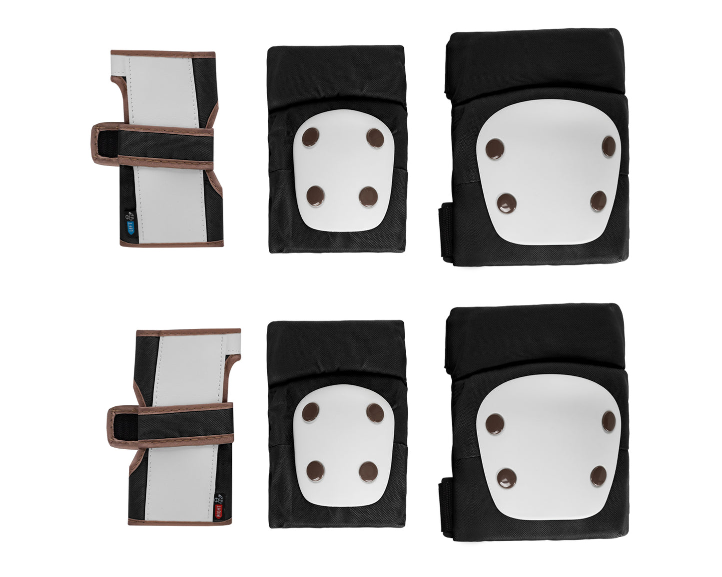 Protetores de joelho e cotovelo Black Kikkaboo