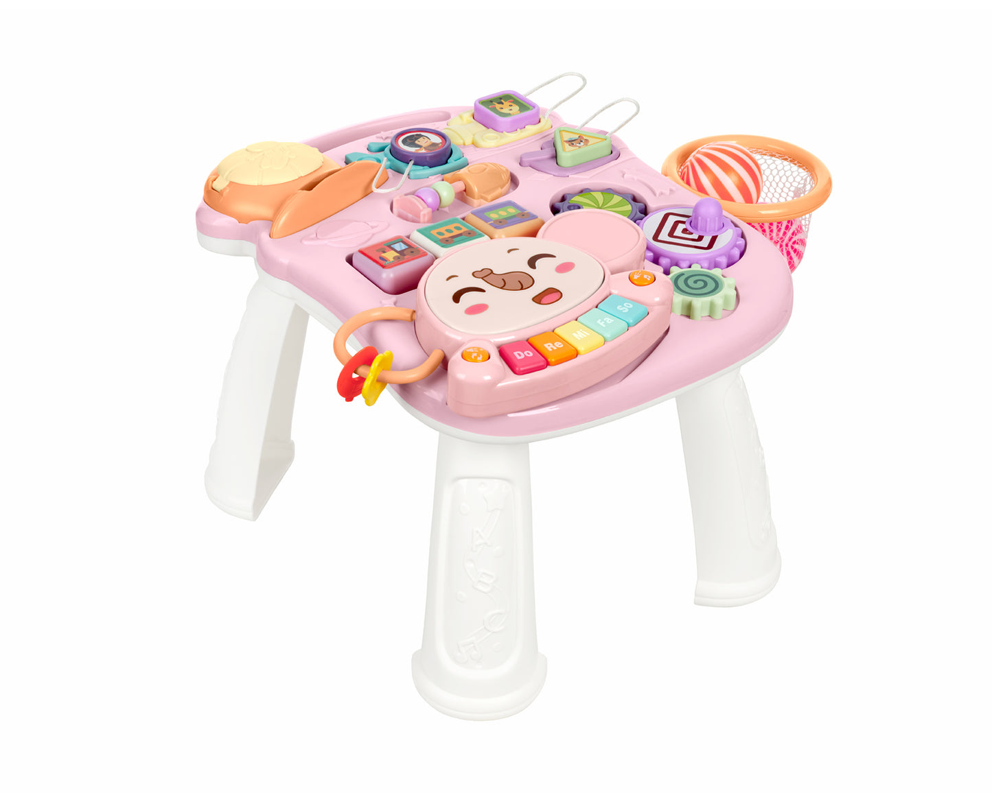 Andador 3 em 1 Play & Grow Rosa