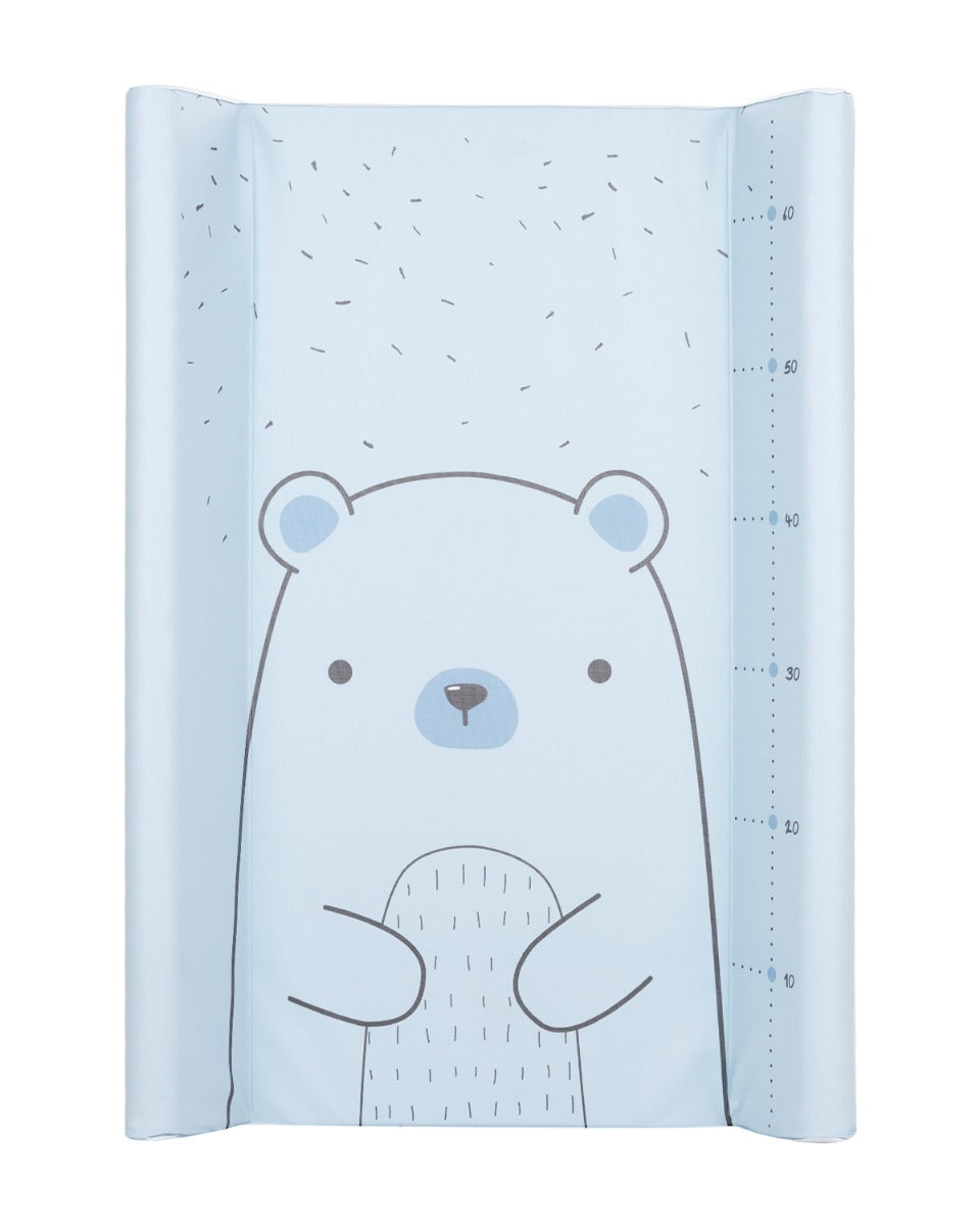 Muda fraldas em PVC rígido 80Ñ…50cm Bear with me Azul