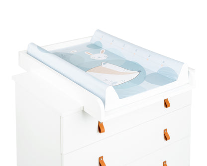 Muda fraldas em PVC macio 70x50cm Little Fox