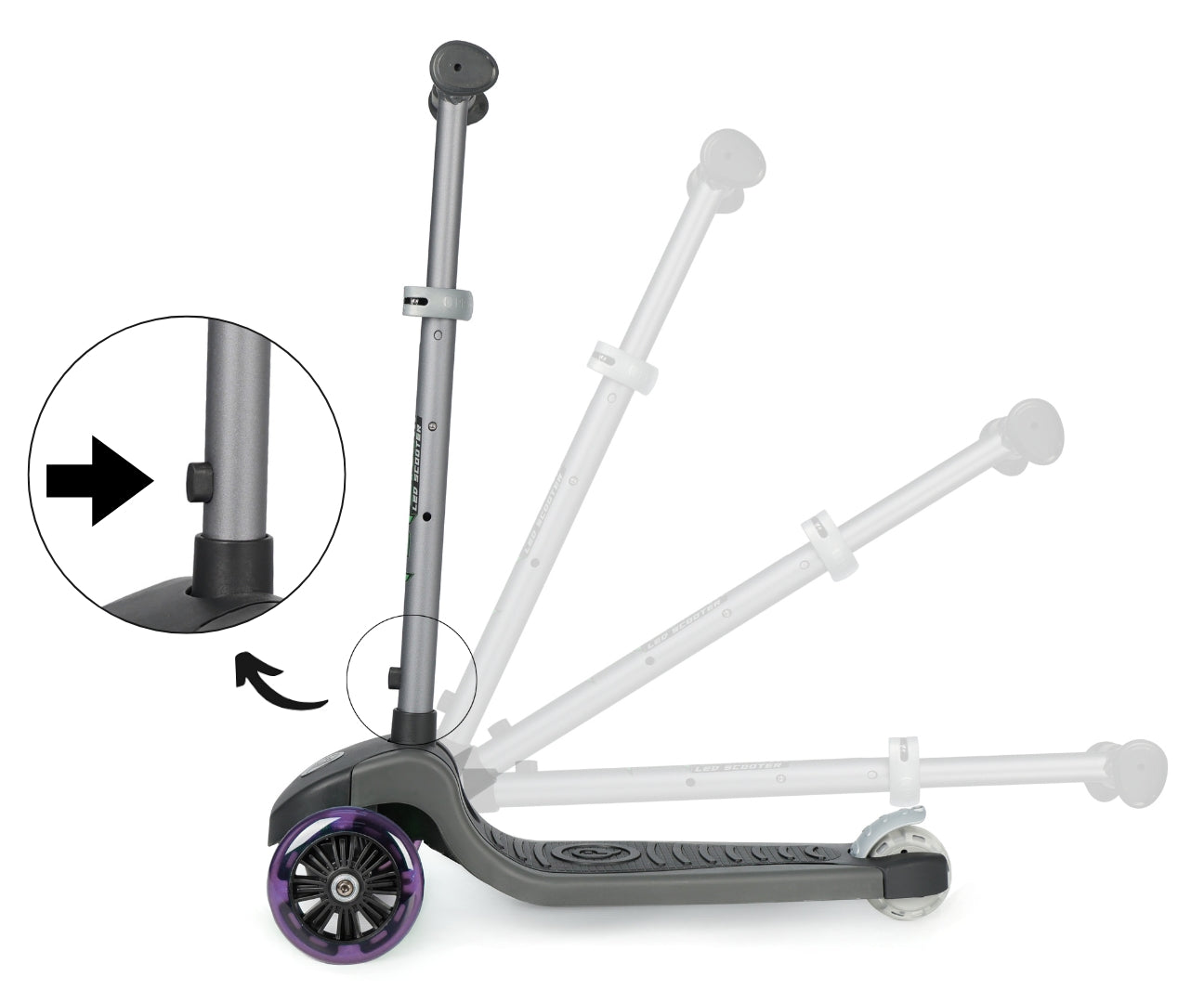 Scooter Future Eco Purple Qplay