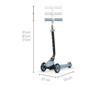 Scooter Sema 3Em1 Azul Qplay