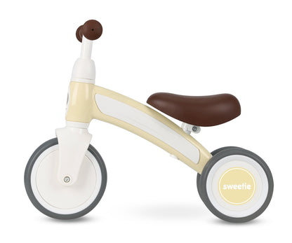 A minha primeira Bicicleta Sweetie Creme Qplay