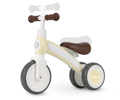 A minha primeira Bicicleta Sweetie Creme Qplay