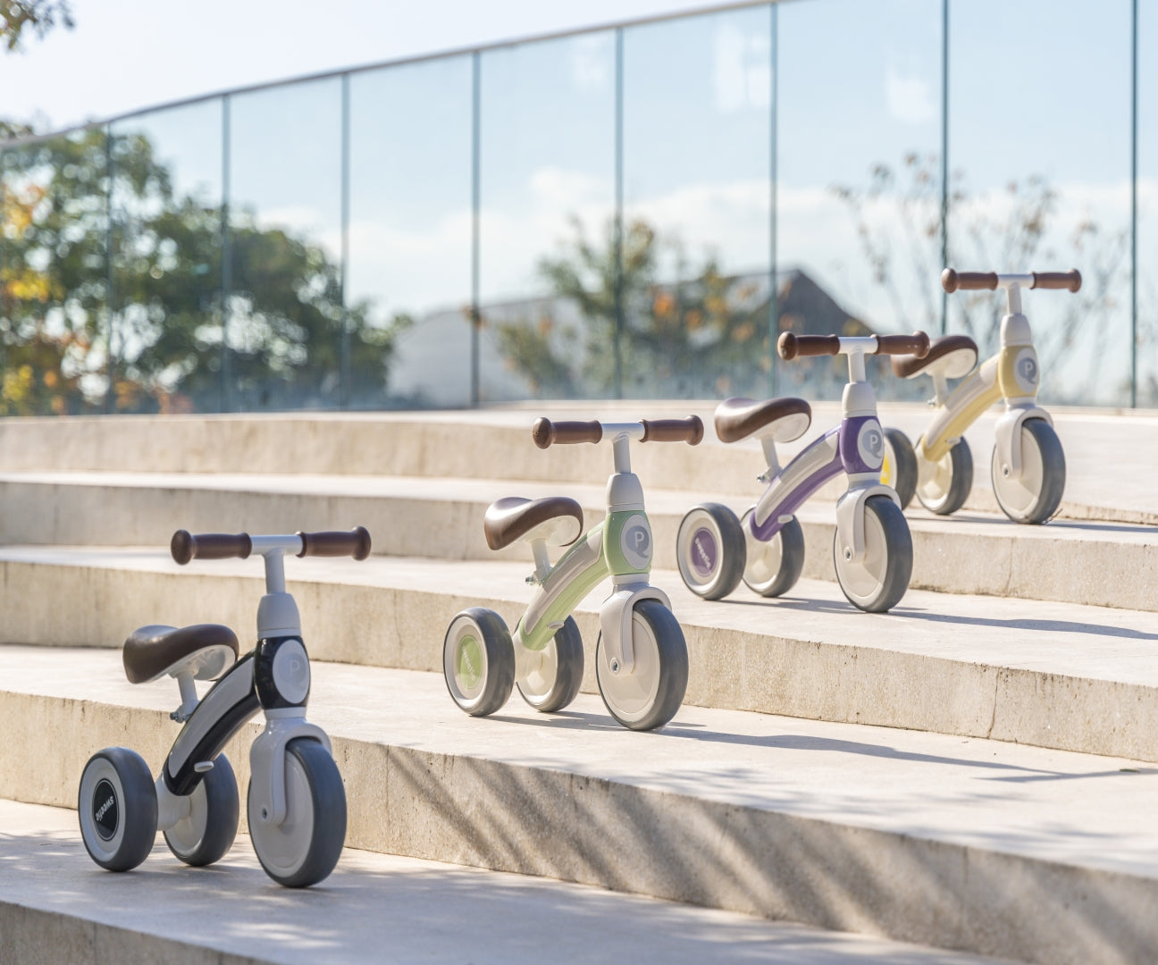 A minha primeira Bicicleta Sweetie Creme Qplay