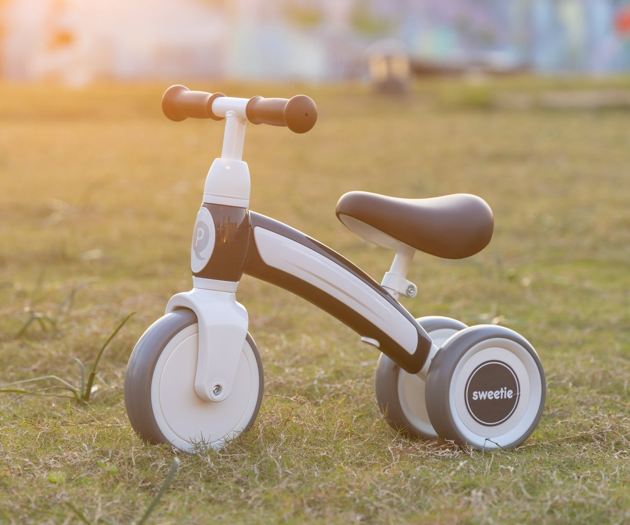 A minha primeira Bicicleta Sweetie Dark Grey Qplay
