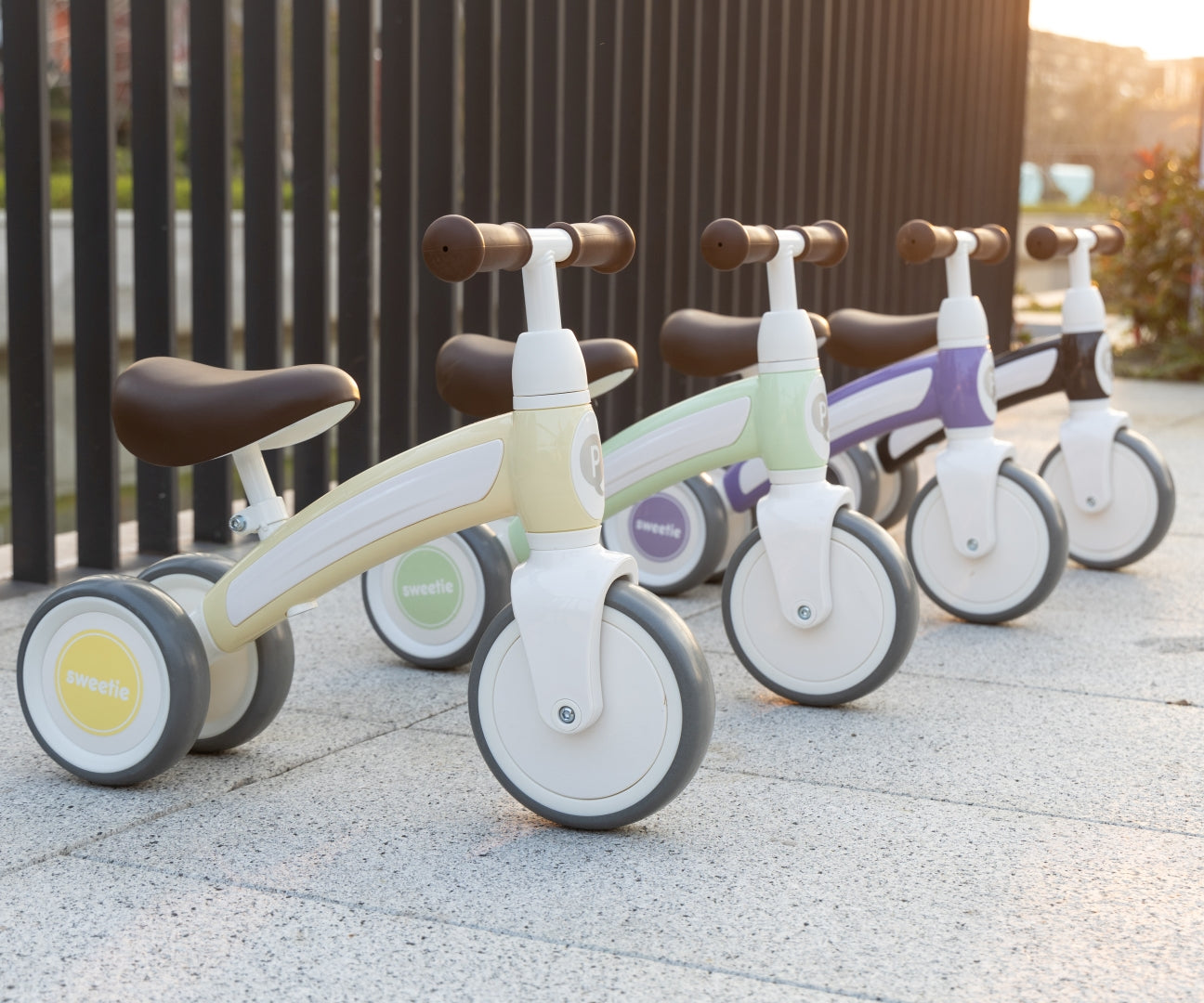 A minha primeira Bicicleta Sweetie Dark Grey Qplay
