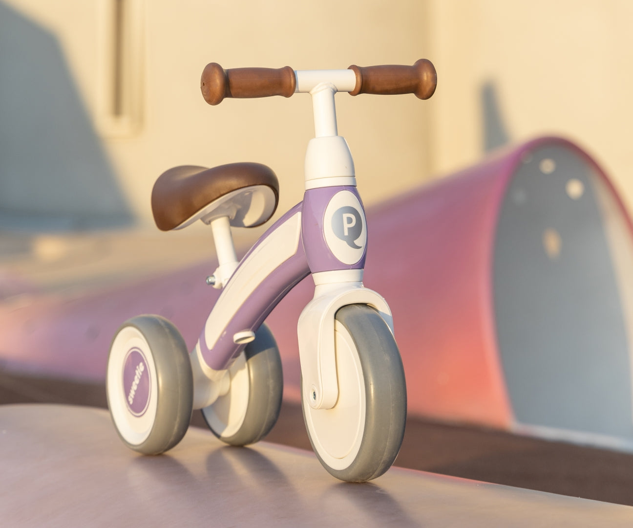 A minha primeira Bicicleta Sweetie Purple Qplay