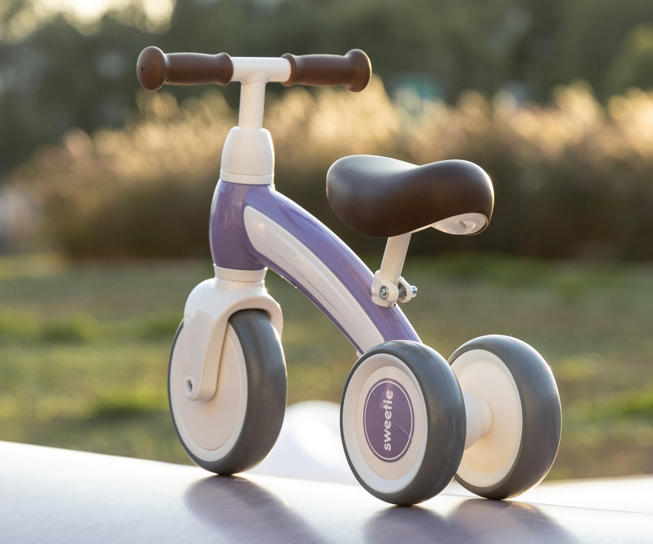 A minha primeira Bicicleta Sweetie Purple Qplay