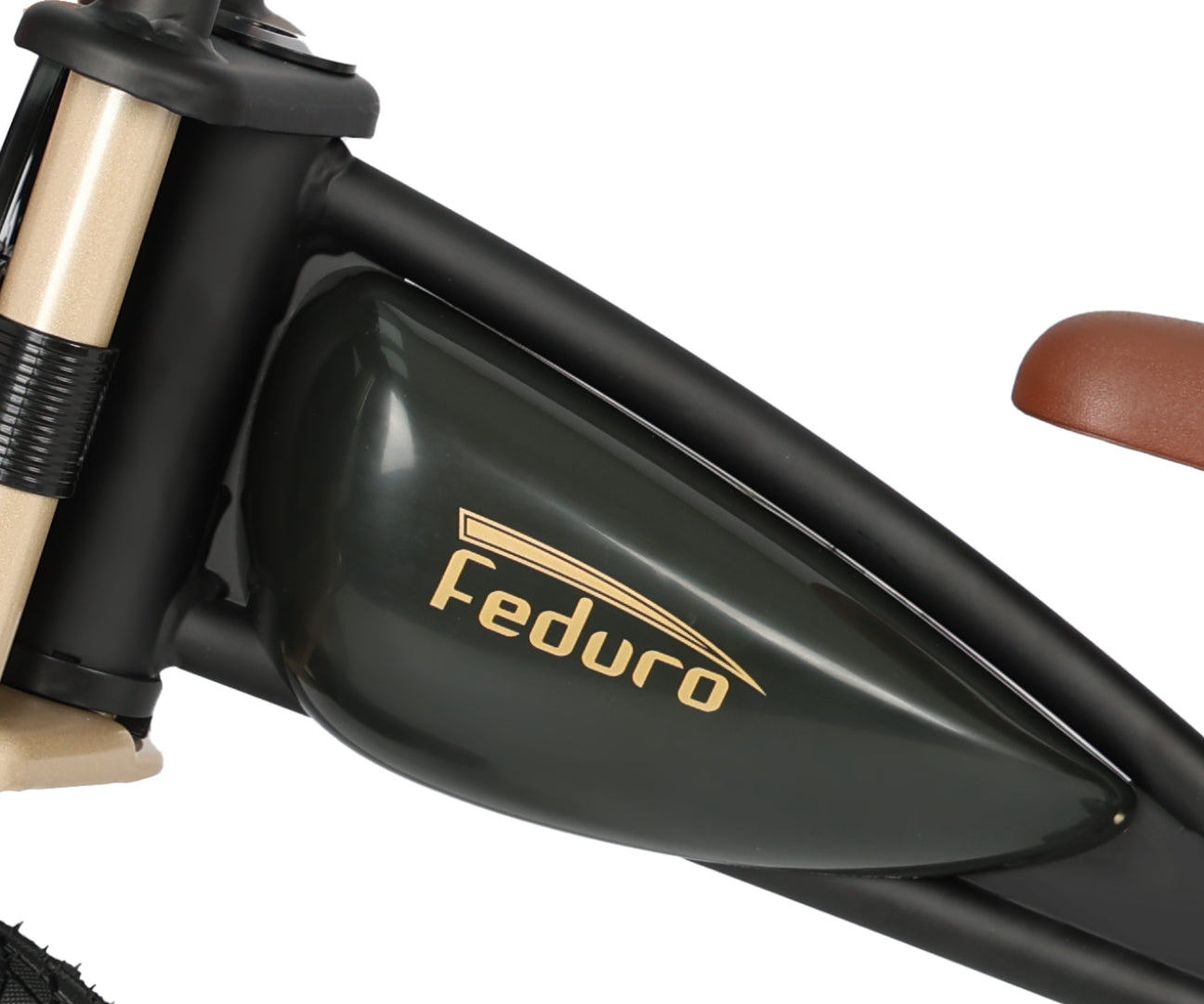 Bicicleta De Cross-Country Feduro Black-Golden Qplay