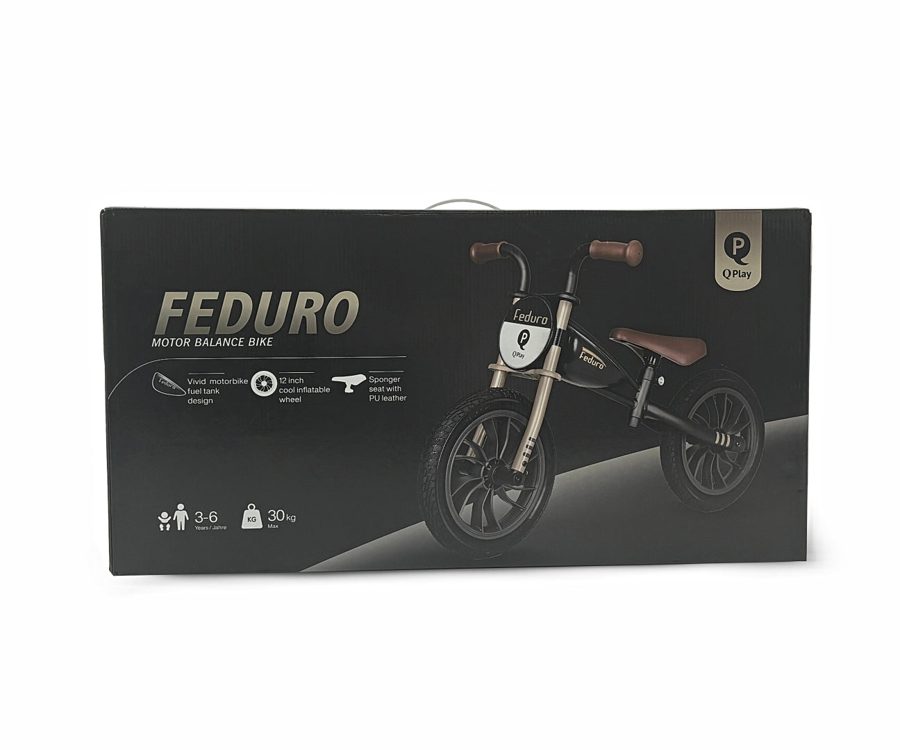 Bicicleta De Cross-Country Feduro Black-Golden Qplay