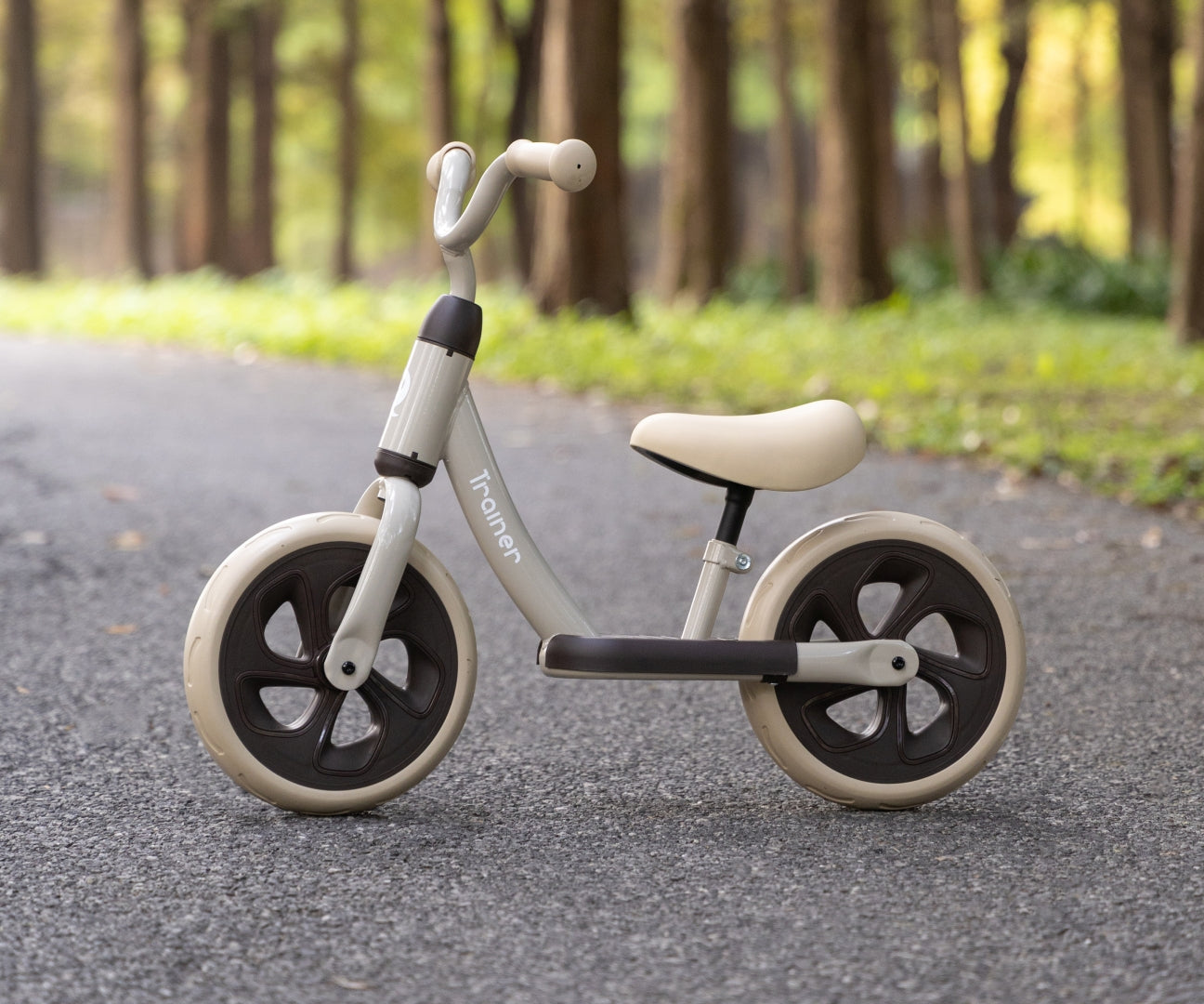 Bicicleta De Cross-Country Trainer Bege Qplay