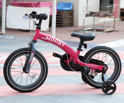 Bicicleta De Cross Miniby 14 Polegadas Rosa Qplay