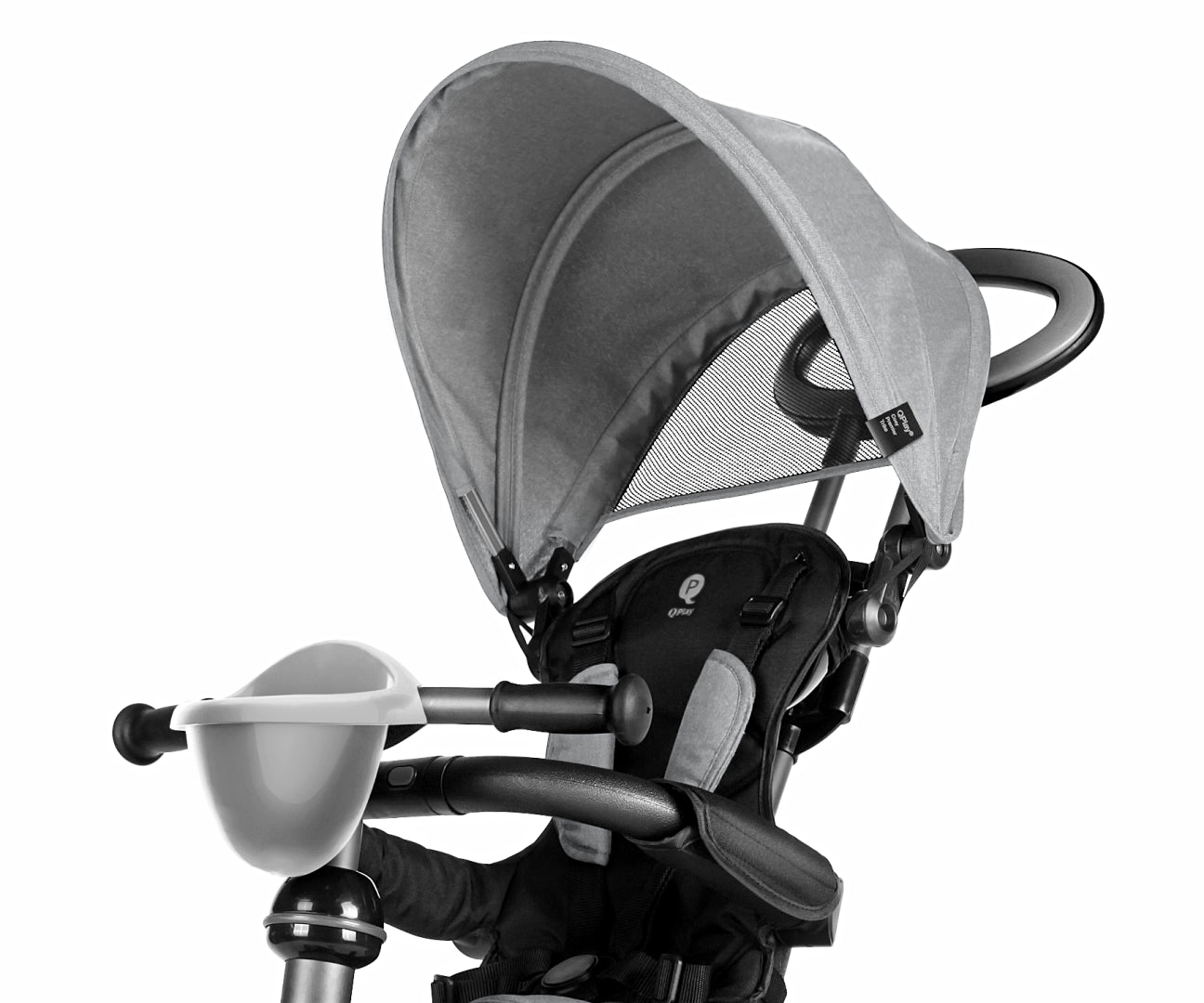 Triciclo Cosy Cinzento Qplay