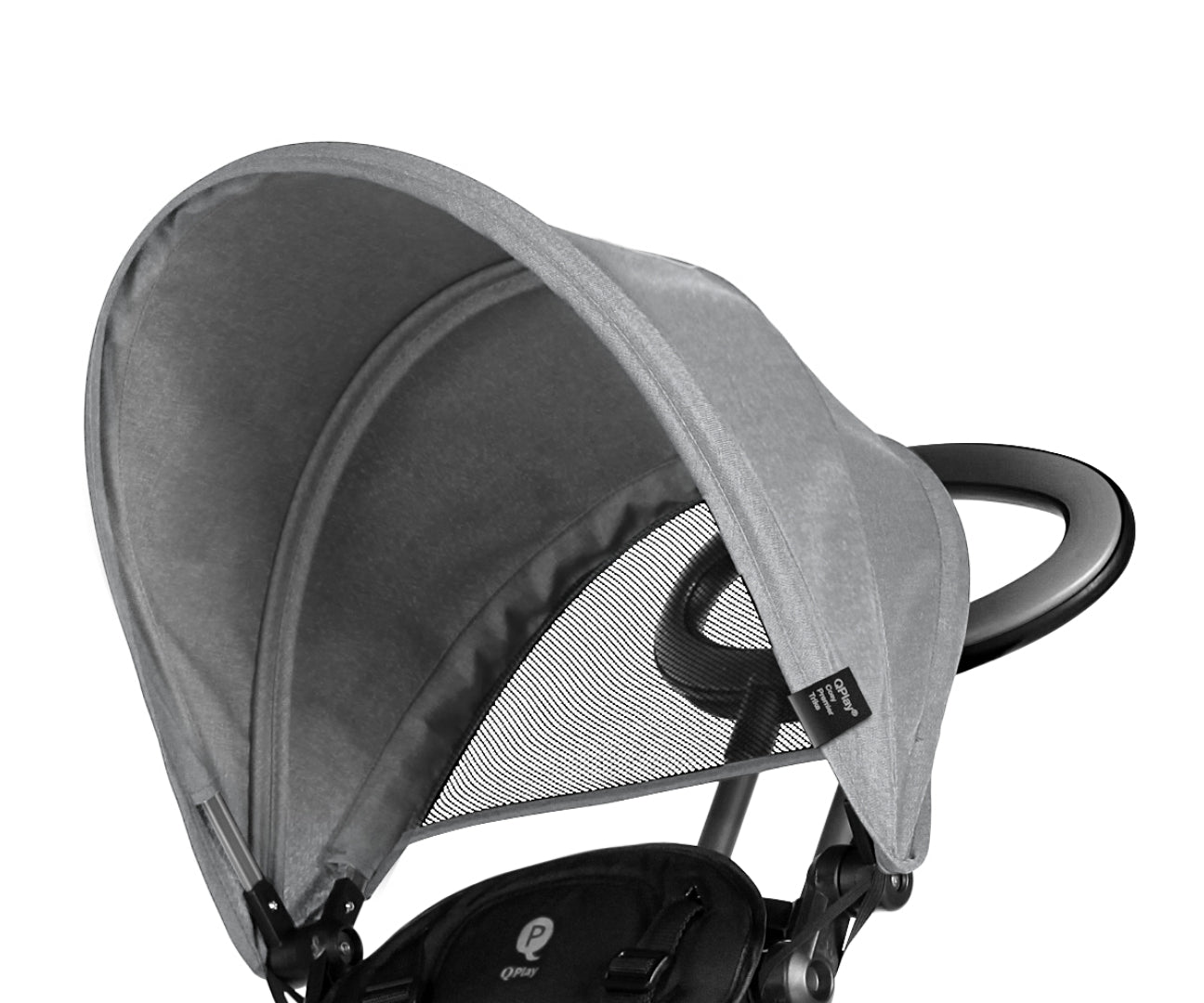 Triciclo Cosy Cinzento Qplay