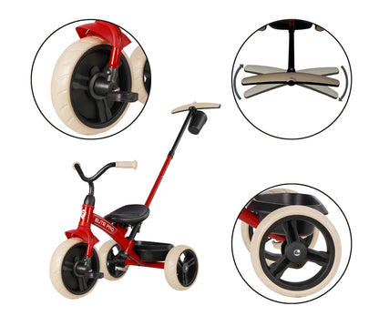 Triciclo Elite Pro Vermelho Qplay