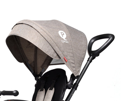 Triciclo Rito Air Cinzento Qplay