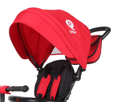 Triciclo Rito Plus Vermelho Qplay