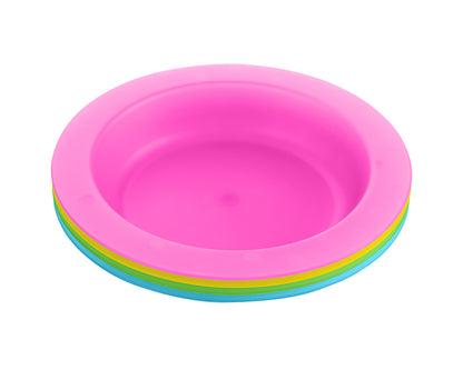 Conjunto de pratos Rainbow PP de 4 peças