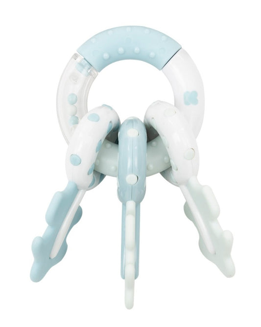 Porta-chaves Chocalho Azul