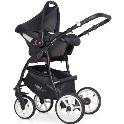 RIKO - Carrinho multifuncional BASIC SPORT + CARLO Sport Red