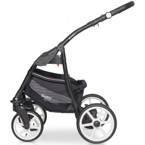 RIKO - Carrinho multifuncional BASIC SPORT + CARLO Sport Red