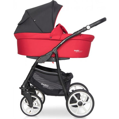 RIKO - Carrinho multifuncional BASIC SPORT + CARLO Sport Red