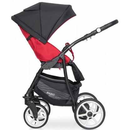 RIKO - Carrinho multifuncional BASIC SPORT + CARLO Sport Red