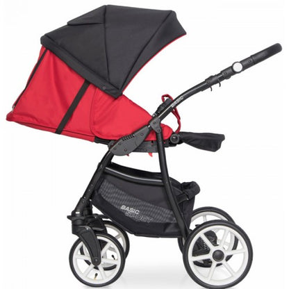 RIKO - Carrinho multifuncional BASIC SPORT + CARLO Sport Red